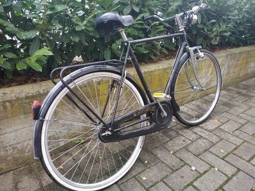 Bicicletta vintage uomo con - uomo,