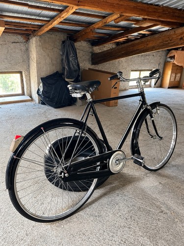 Bici uomo vintage con freni - vintage,